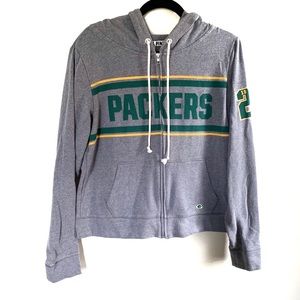 PINK VS | Green Bay Packers Zip Up Hoodie